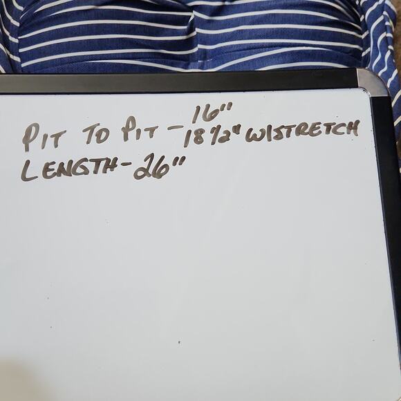 Nip Tuck Swim Womens Blue & White Striped One Piece Swimsuit Size SM Padded - Picture 7 of 7